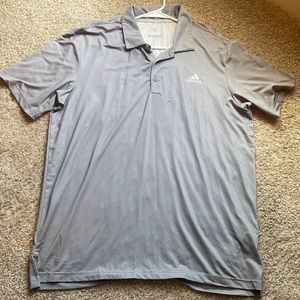 Men’s large adidas golf polo